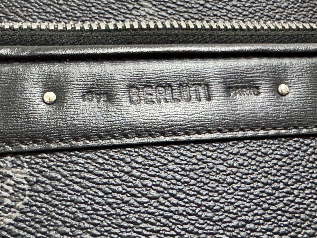 Berluti X kris Van assche (Category: Luxury Bags & Wallets) located in Cagayan de Oro. Submitted by rjstz (Listing ID 1470540351, Image 3). Description: Berluti Miles MM messenger from the creative Kris Van assche berluti first pattern signature Canvas seamlessly bridging the past with the present. ultra luxury top tier Level calf leather and polyester made in italy selling super super low bag only authentic retails 1,670 usd/110k plus for sale a