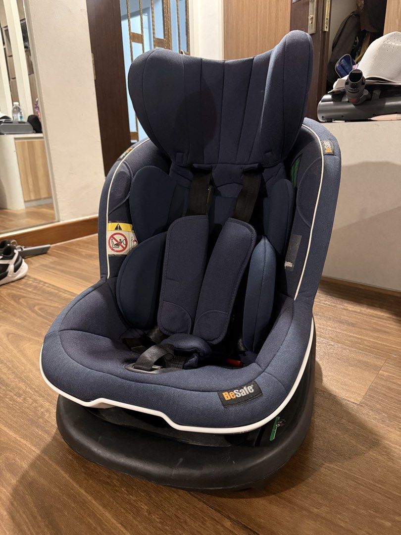 BeSafe iZi Go Car Seat Navy Blue, Babies & Kids, Going Out, Car Seats ...