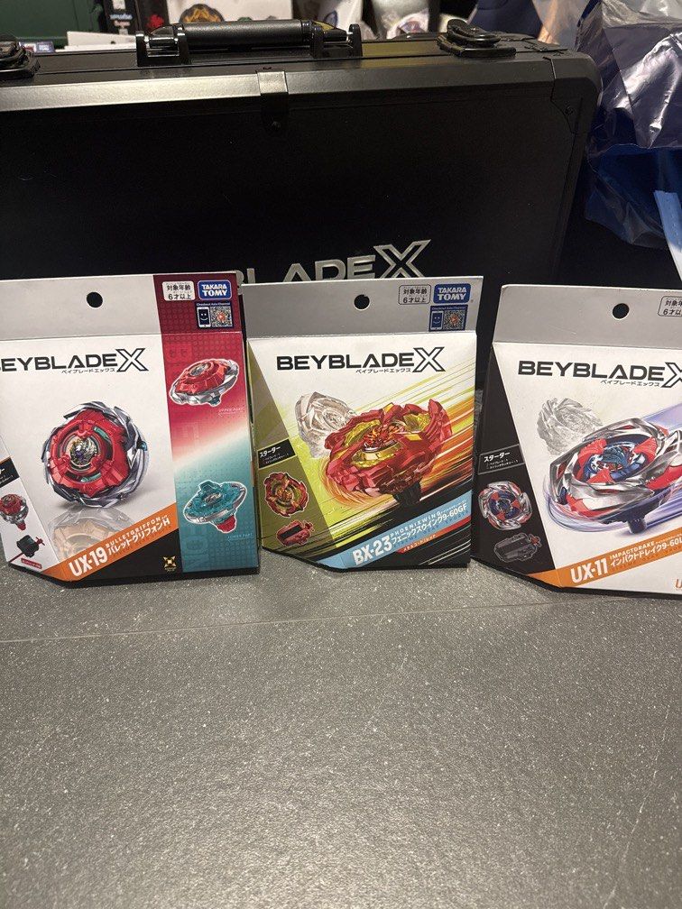 Beyblade x Bundle set UX-19 + bx-23 + ux-11, Toys & Collectibles, Toys ...