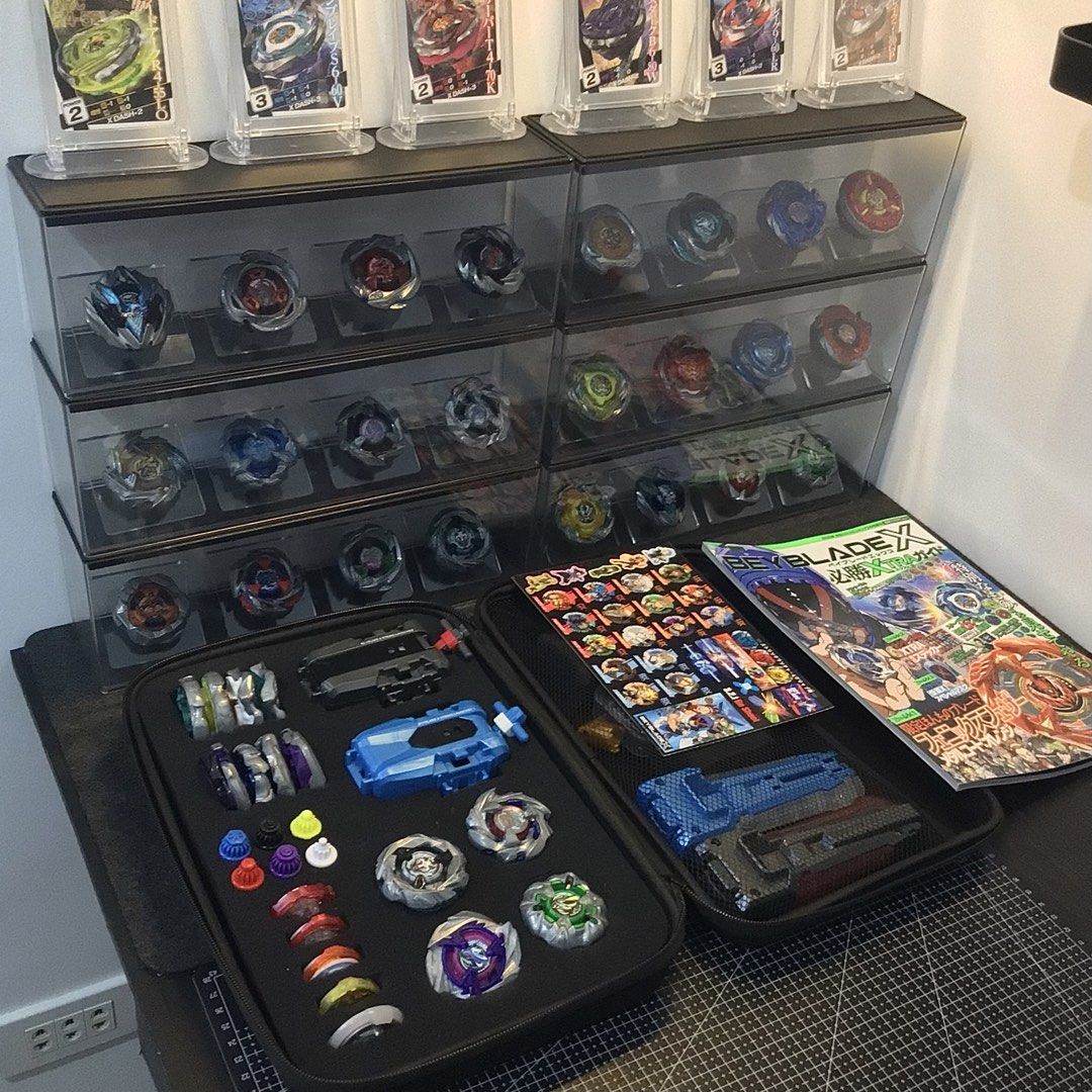 Beyblade X Collection (Category: Action & Battle Toys) located in Kalibo. Submitted by trbltrbl170 (Listing ID 1470463349, Image 1). Description: my BeybladeX collection for sale, Rsf gonna be busy with adulting stuff. - cardcase and stand not included - shipping must be shouldered by buyer .