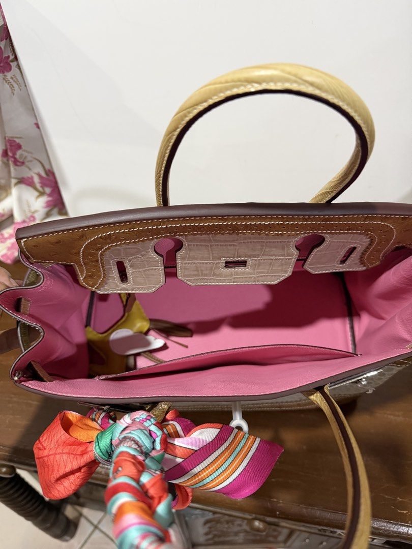 Birkin 30 Ghillies (Category: Luxury Bags & Wallets) located in Makati City. Submitted by lexeeeehhhh (Listing ID 1470435807, Image 3). Description: Birkin 30 Ghillies Exotic SUPER RARE FIND Authentic exotic leathers .