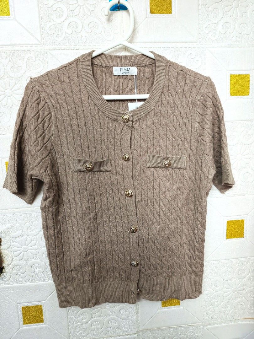 BKK Pimm Knitted Top/Blouse (Category: Blouses) located in Pasig City. Submitted by purpleglitters (Listing ID 1470501856, Image 1). Description: bnew with tag, on sale only 1 pc available.