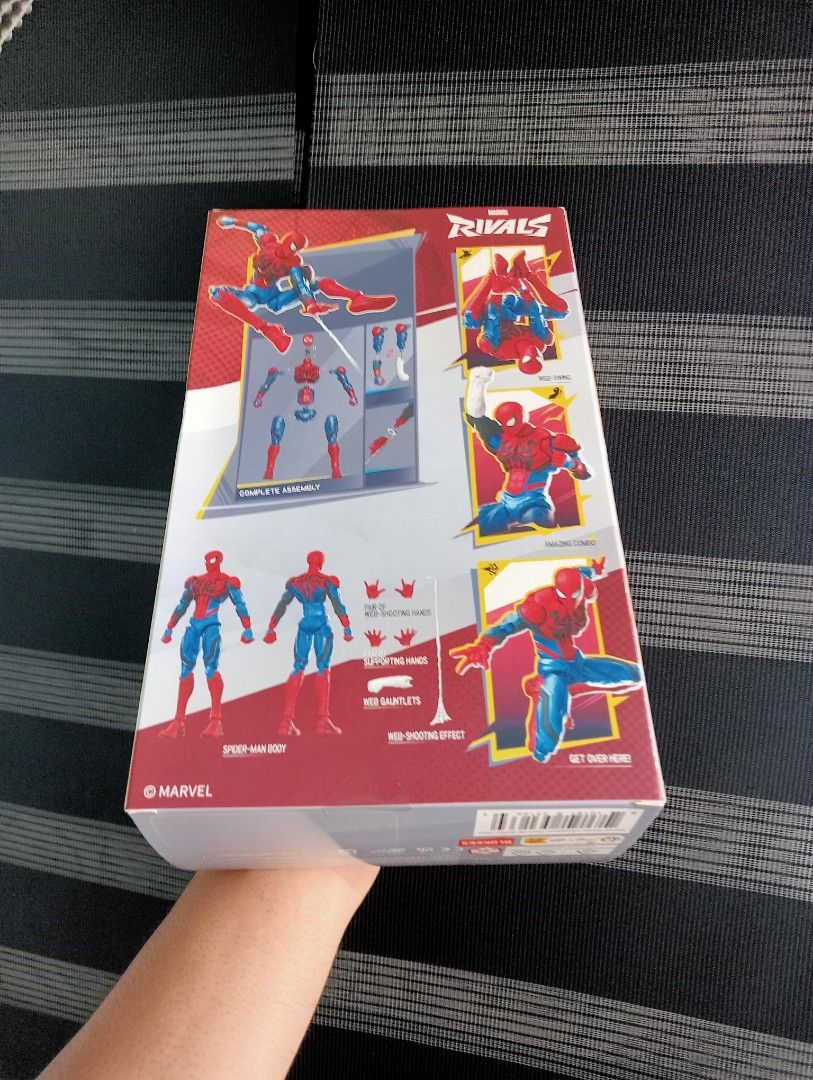 Blokees Marvel Rivals Spider-Man Champion Class (Category: Figurines & Statues) located in Muntinlupa City. Submitted by mcnigel84 (Listing ID 1470386850, Image 2). Description: - Brand: Blokees (Champion Class Series) - Character: Spider-Man (Marvel Rivals) - Condition: Brand new, unassembled in original packaging - Inclusions: Extra hands, web gauntlets, and dynamic web-shooting effects - Perfect for Marvel fans and model kit builders!.