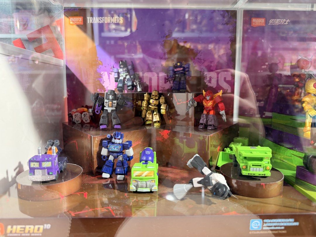 Blokees Transformers Hero 10 Mini Action Figures Set, Toys ...