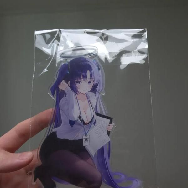 Blue Archive Yuuka Acrylic Stand, Toys & Collectibles, Fan Merchandise ...