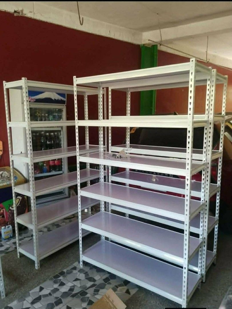 BOLTLESS METAL RACK ORGANIZER HEAVY DUTY (Category: Office Furniture & Fixtures) located in Manila. Submitted by zhaeila23 (Listing ID 1470411012, Image 1). Description: Boltless 5-layer metal rack 2100 in Pasig Onhand brandnew ‼️ Boltless metal rack ( laminated wood shelves ) 5 layer - 2,100 each ✅White ✅black Boltless metal rack ( ALL METAL ) 5 Layer - 2,200 each ✅White ✅Black 💖SIZE : 120*40*200cm 📌 LOCATION: PASIG CITY 📌 DELIVER PLUS SF VIA