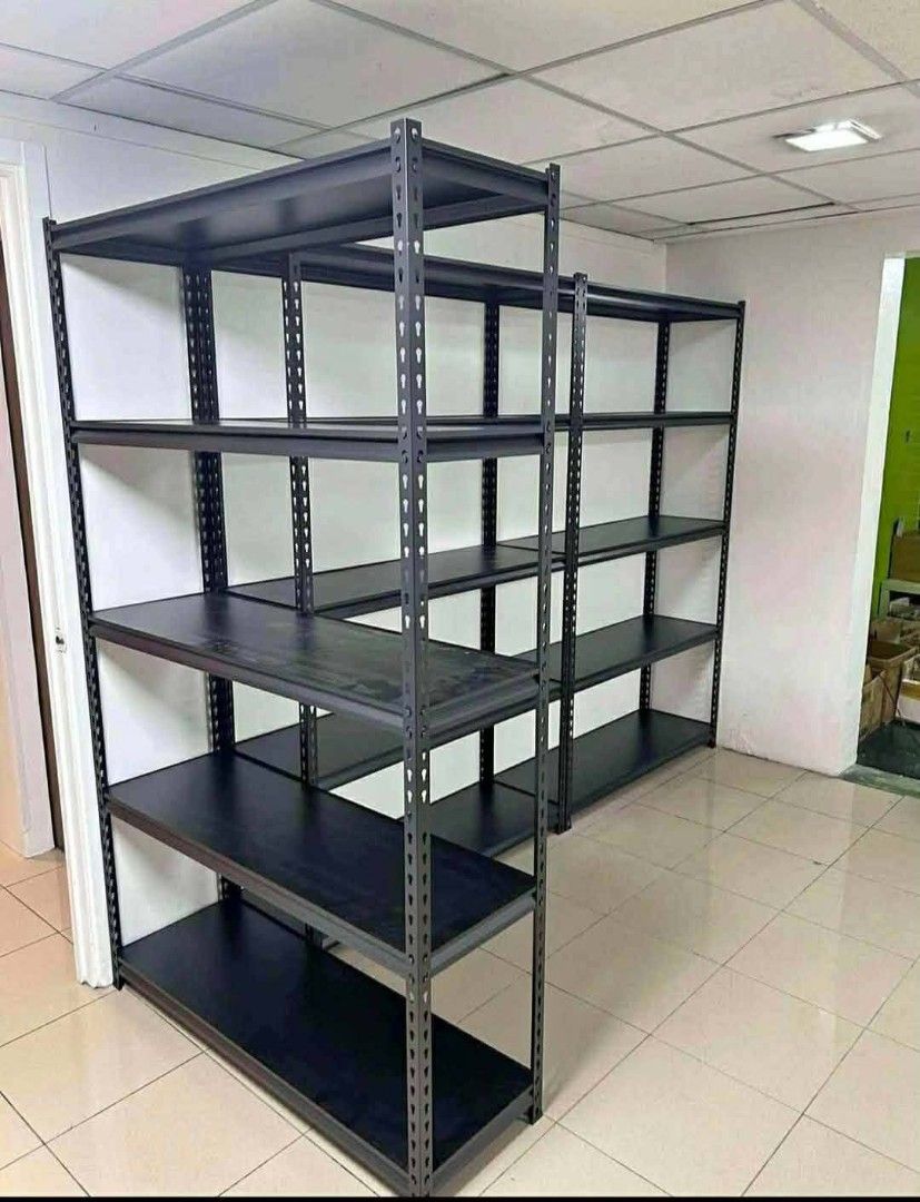 BOLTLESS METAL RACK ORGANIZER HEAVY DUTY (Category: Office Furniture & Fixtures) located in Manila. Submitted by zhaeila23 (Listing ID 1470411012, Image 2). Description: Boltless 5-layer metal rack 2100 in Pasig Onhand brandnew ‼️ Boltless metal rack ( laminated wood shelves ) 5 layer - 2,100 each ✅White ✅black Boltless metal rack ( ALL METAL ) 5 Layer - 2,200 each ✅White ✅Black 💖SIZE : 120*40*200cm 📌 LOCATION: PASIG CITY 📌 DELIVER PLUS SF VIA