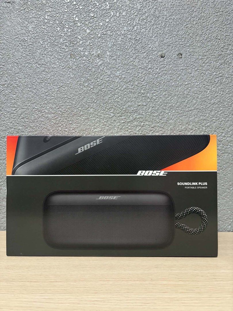BOSE SOUNDLINK PLUS (Category: Soundbars, Speakers & Amplifiers) located in Quezon City. Submitted by headline. (Listing ID 1470426648, Image 1). Description: BOSE SOUNDLINK PLUS EXCELLENT CONDITION (BRAND NEW) BLACK FOR ONLY:12,200php +SHIPPING FEE.