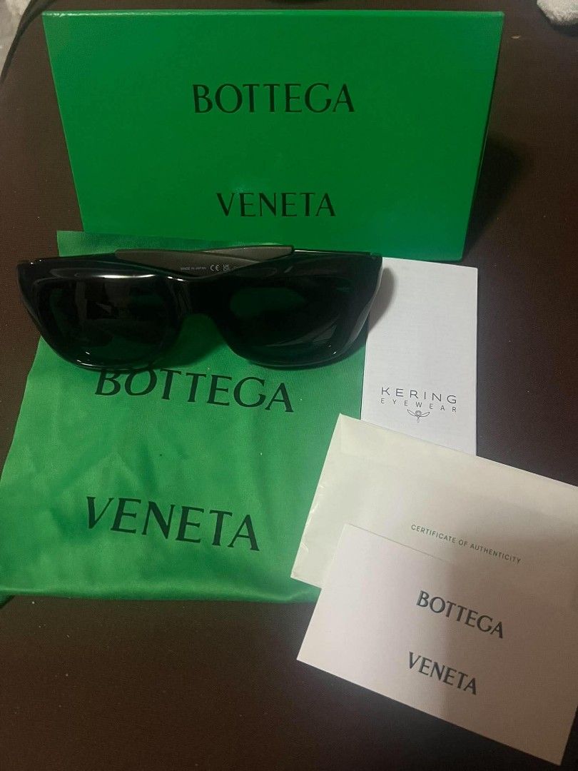 Bottega Veneta Sunglass (Category: Sunglasses & Eyewear) located in Andop. Submitted by finderskeepersxzz (Listing ID 1470394472, Image 1). Description: US purchase Complete with box, care card, clean cloth & certificate of authenticity. No flaws Almost new RFS: need funds for medication.