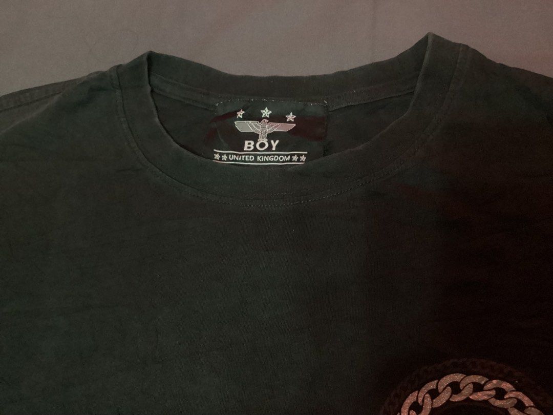 Boy London,M (Category: Tshirts & Polo Shirts ) located in Davao. Submitted by ferdipt (Listing ID 1470368877, Image 3). Description: M 170/92A Excellent Condition L:28 inches Armpit to armpit:23 inches.