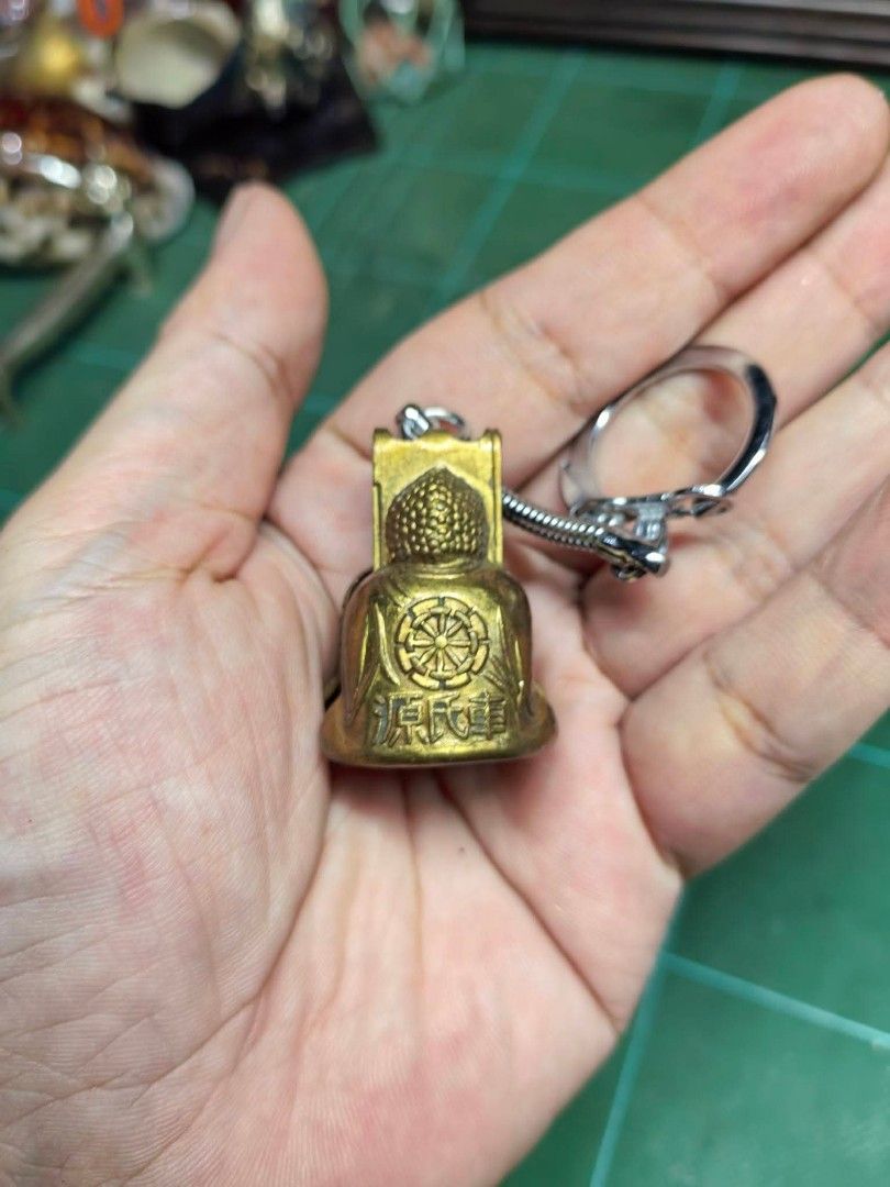 Brass Seated Buddha Pendant Keychain (Category: Charms) located in Cebu City. Submitted by dudes_villanueva (Listing ID 1470383600, Image 3). Description: Brass Seated Buddha Pendant Keychain Excellent condition.