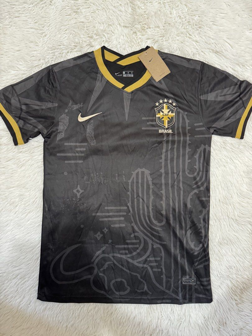 Brazil Special Edition "Sertão" CBF JERSEY (Category: Tshirts & Polo Shirts ) located in Baguio. Submitted by greylootthrifts (Listing ID 1470357205, Image 1). Description: .