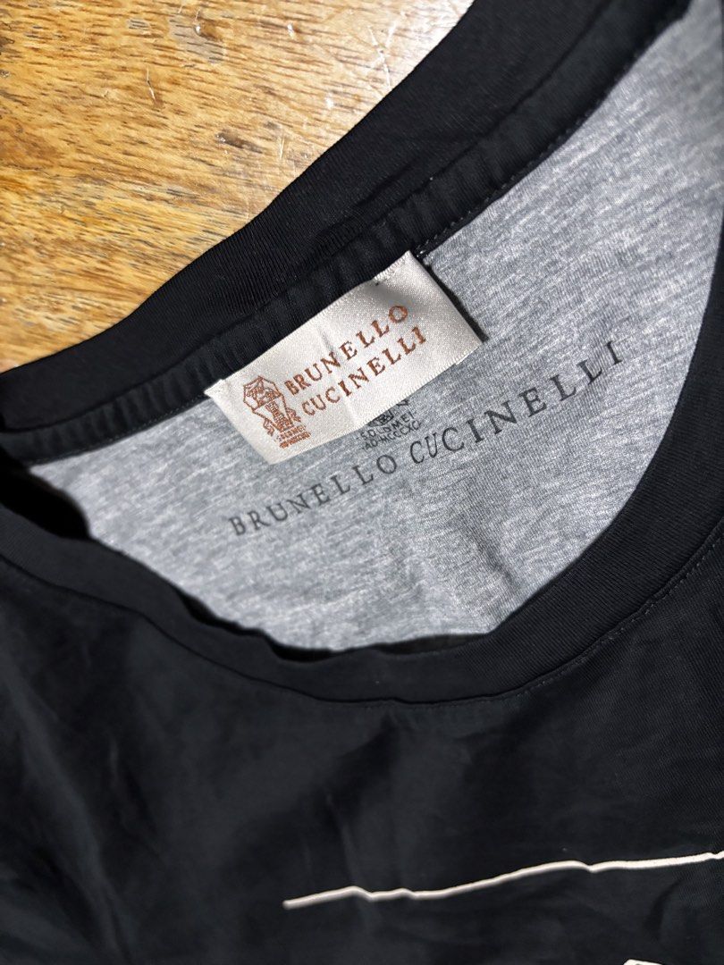 Brunello Cucinelli tee (Category: Tshirts & Polo Shirts ) located in Cagayan de Oro. Submitted by kirkwax_4 (Listing ID 1470460862, Image 3). Description: Brunello Cucinelli tee Large slimfit frame (22x27) Like new No issue 2.5k.