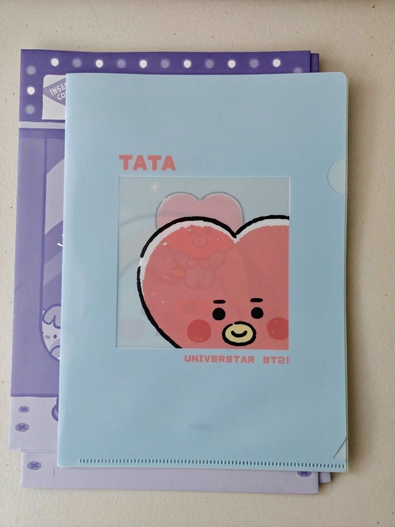 BT21 Minini Claw Machine Clear File Folder Set (Category: K-Wave Merchandise) located in Antipolo. Submitted by tagsale101 (Listing ID 1470459891, Image 3). Description: - 300 take all - Authentic BT21 Minini clear folders (claw machine theme) - Set includes cute designs with Tata, Chimmy, and Cooky - Made of lightweight, translucent plastic with vibrant prints - Perfect for organizing school notes, documents, or photocards - Excellent pre-loved 