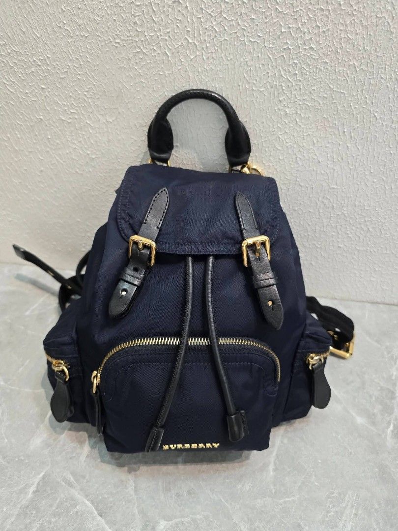 Burberry Rucksack Backpack🎒 Authentic💯💯 (Category: Backpacks) located in Davao. Submitted by SecondhandItems97 (Listing ID 1470457826, Image 3). Description: Small size Includes generic dustbag.