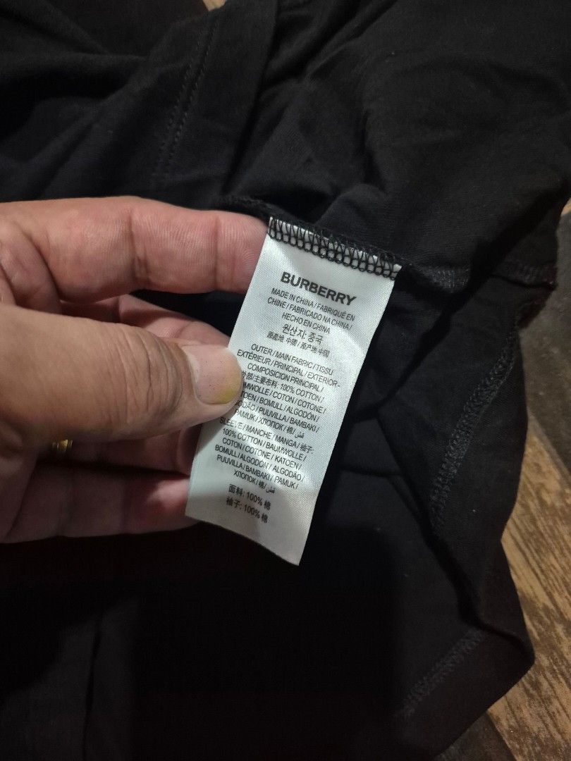 Burberry Shirt (Category: Luxury Apparel) located in Tacloban City. Submitted by pascore (Listing ID 1470350028, Image 3). Description: L26 W18.