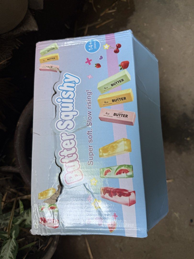 Butter Squishy - Brand New 1 Box 10pcs (Category: Plushies & Soft Toys) located in Manila. Submitted by francisstein (Listing ID 1470357062, Image 3). Description: 10pcs 1 Box Butter Squishy.