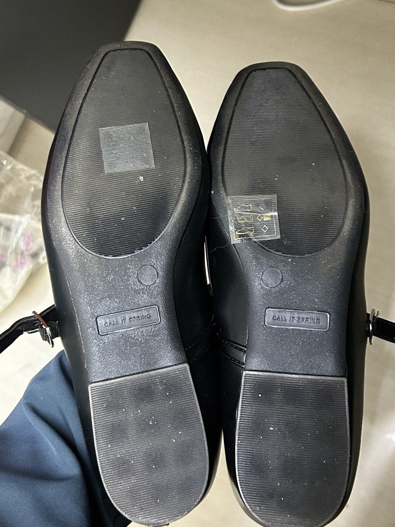 Call It Spring Black Mary Jane Flat Shoes Size 38 (Category: Flats & Sandals) located in Cavite. Submitted by cindzquette (Listing ID 1470354545, Image 3). Description: used only once for event no flaws/issues/peeling payment: paymaya/gcash rfs: decluttering courier: ggx.