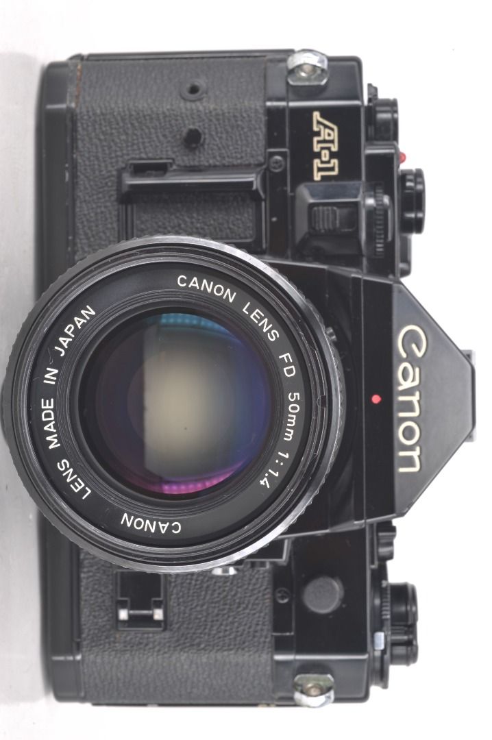 CANON A1 SLR FILM CAMERA with CANON FD 50mm F1.4 LENS, Photography ...