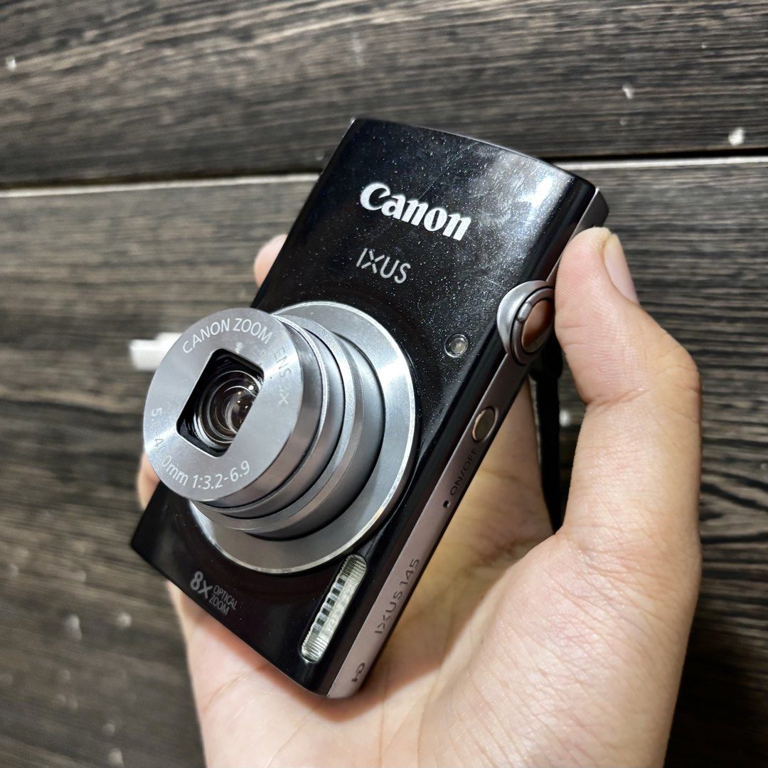 Canon IXUS 145 Glitter Black (Category: Cameras) located in Quezon City. Submitted by veesvault (Listing ID 1470387803, Image 3). Description: Canon Ixus 145 a.k.a ELPH 135 🏷️₱6.5k NEGOTIABLE 🎉complete inclusions—gagamitin nalang! 🎉ALL FUNCTIONS WORKING (flash, red flash, zoom, vid, mic, speaker, buttons, dials, etc.) 🎉16 megapixels + 8x optical zoom 🎁Inclusions: —Unit 🎁Freebie: —Battery Pack —SD Card —Charger —Strap —Ziplock for unit & inc