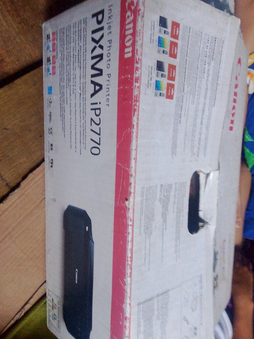 Canon PIXMA iP2770 Inkjet Photo Printer, Computers & Tech, Printers ...