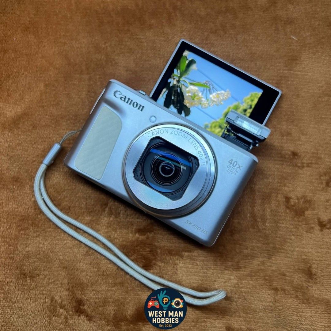 Canon SX730 like new condition (Category: Cameras) located in Talavera. Submitted by westmanhobbies-2022 (Listing ID 1470350904, Image 2). Description: Canon PowerShot SX730hs (Preloved) 📷BrandNew Condition 📷 Ganda ng sample! 20mp 40x Optical Zoom (Perfect for concert/moonshot) Pop up flash Wifi Flip screen 9.9/10 body condition (sellers rate) All buttons working All sample shots using auto only no crop or edit 📷 Complete Inclusion: Unit, stra