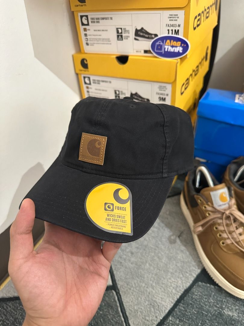 Carhartt Odessa Canvas Cap - Black (Category: Caps & Hats) located in Davao. Submitted by alasthrifts (Listing ID 1470406178, Image 2). Description: Carhartt Odessa Canvas Cap - Black 🇺🇸 Direct from USA - 100% Authentic & Brand New AVAILABLE COLOR/S: BLACK / BROWN / ASPHALT DM TO INQUIRE .