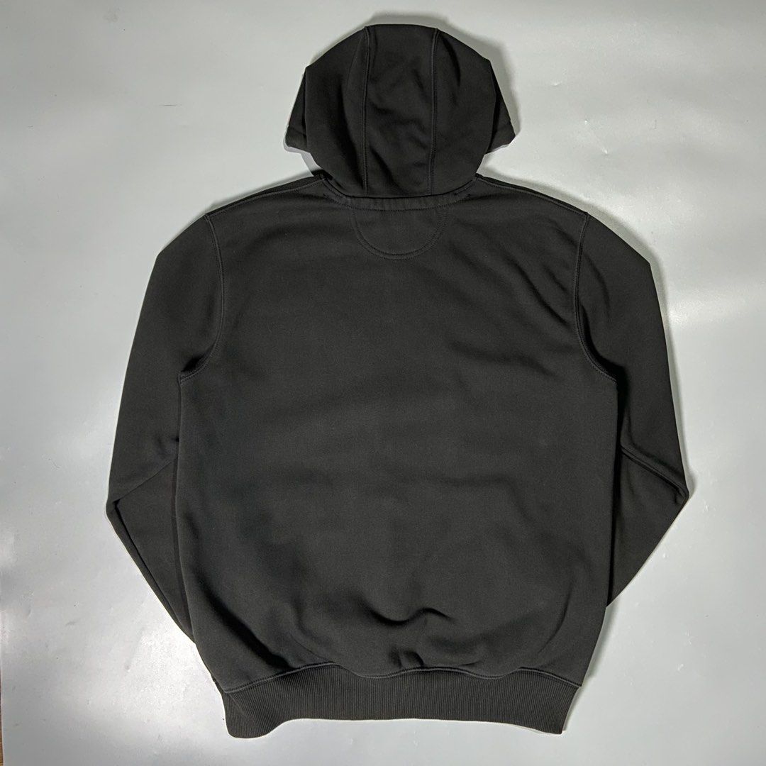 Carhartt Rain Defender in Black (Category: Coats, Jackets and Outerwear) located in Taguig. Submitted by workwearheads (Listing ID 1470366346, Image 2). Description: 🏷️Tag Size: Medium ▪️Width: 24.5 ▪️Length: 29 ▪️Color Rate: 9.5/10 ▪️Issue: dot scratch hood area,uneven minor sunfade sa front (see last 3 photo) ▪️Excellent Condition.