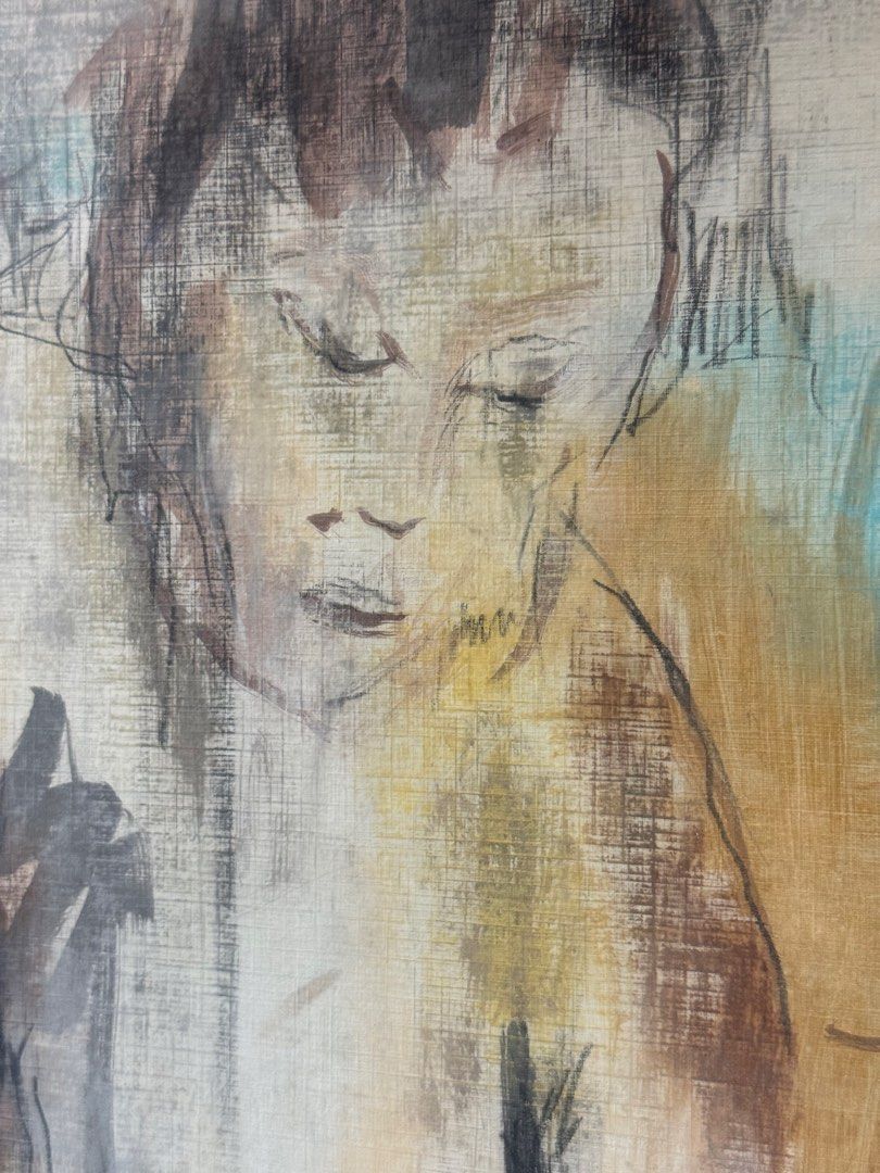 Carlo Angelo Saavedra Painting (Category: Vintage Collectibles) located in Manila. Submitted by sinaunang_gamit (Listing ID 1470465237, Image 3). Description: Carlo Angelo Saavedra Painting Frame size : 33 inches x 24 inches Signed lower right Framed with Glass ₱15k.