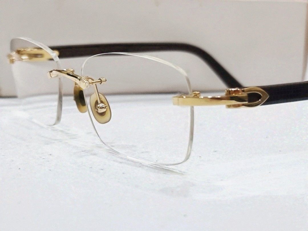 Cartier Eyeglasses (Category: Sunglasses & Eyewear) located in Quezon City. Submitted by rodserdon (Listing ID 1470368120, Image 1). Description: Cartier Eyeglasses Frame T8100928 FR00 55□18 * 5337002A1 * Made in Paris, France Bought around 90k at Ideal Vision Complete set With original lens that has logo (not able to include in photos).
