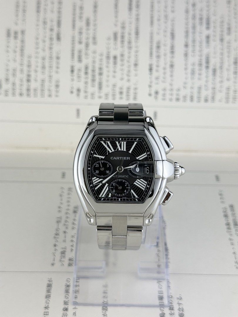Cartier Roadster Chronograph Automatic (Category: Luxury Watches) located in Manila. Submitted by lugs.to.lugs (Listing ID 1470417591, Image 1). Description: Available for Sale Cartier Roadster Chronograph XL - Ref. 2618 - 40 x 48mm Steel Case - Automatic - Black Guilloche Dial with White Roman - Screw Down Crown - Chronograph Resets to Zero - Keeps Good Time - Cartier AM Representation Box and Papers Meetups can be arranged.