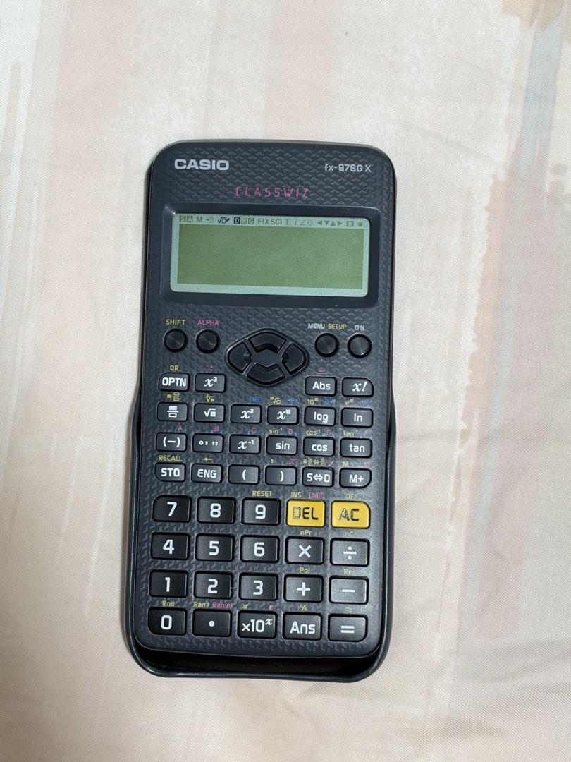 Casio ClassWiz fx-97SG X Scientific Calculator, Hobbies & Lifestyle ...
