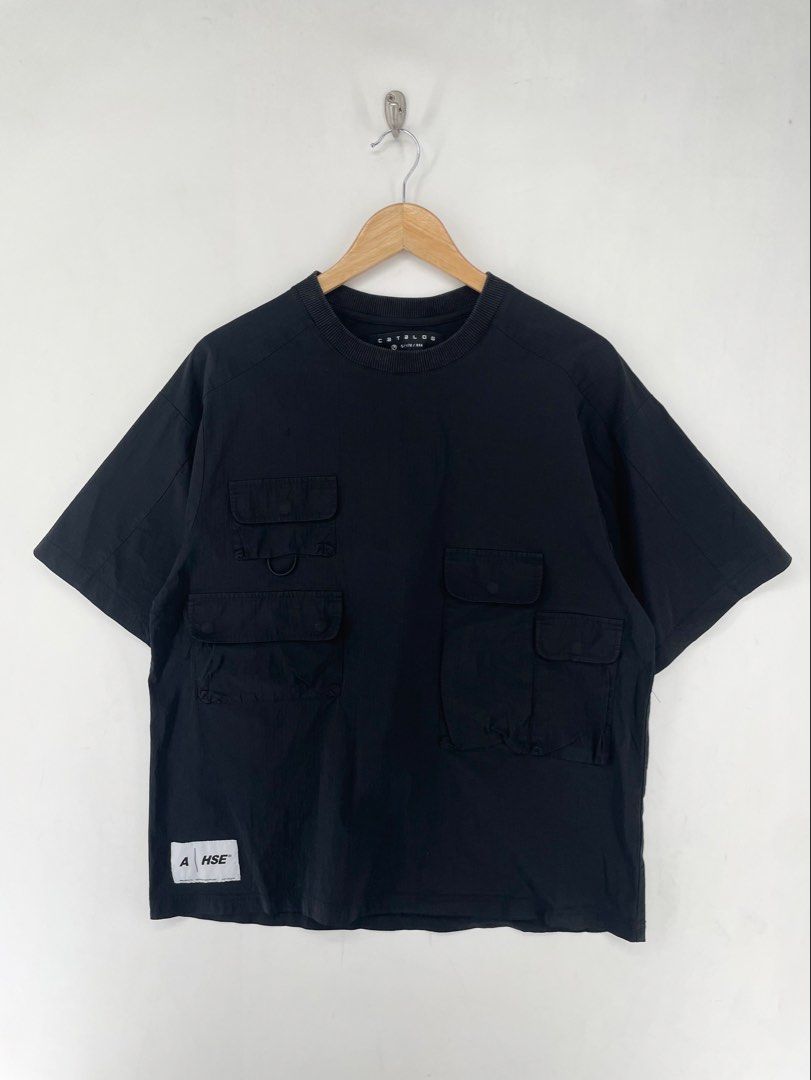 Catalog HSE Ripstop Utility Shirt (Category: Formal Shirts) located in Mandaluyong City. Submitted by armrhts (Listing ID 1470428406, Image 1). Description: Size: Small Dimensions(inches) •Width: 22" •Length: 27" •Pit to Cuff: 6" Issue/s: Small Scratch .