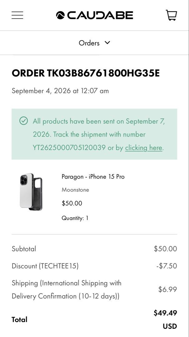 Caudabe Paragon for Iphone 15 Pro (Category: Cases & Sleeves) located in Taguig. Submitted by jetturbo (Listing ID 1470555531, Image 3). Description: RFS: Upgrading.