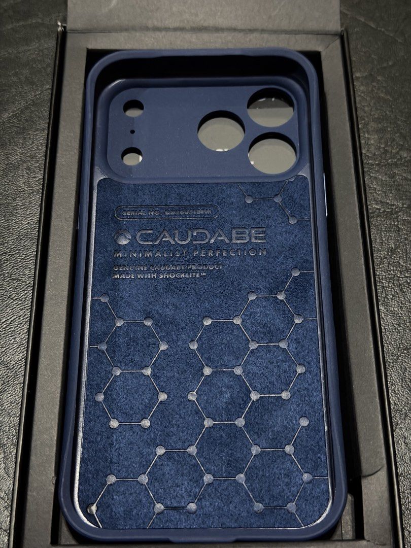 Caudabe Paragon (for iPhone 18 Pro Max) (Category: Cases & Sleeves) located in Quezon City. Submitted by swiftriver_33 (Listing ID 1470424544, Image 2). Description: Unused w/ box On-Hand ($55 + $7 shipping + 2 weeks delivery if ordered from official website) For: iPhone 18 Pro Max (17 Pro Max compatible) Color: Celestite Loc: Banawe, QC 📦 Delivery: Lalamove / Grab (buyer shoulders SF), J&T/LBC (no COD/COP) 📍 No Meetups for now 💵 Payment: GCas