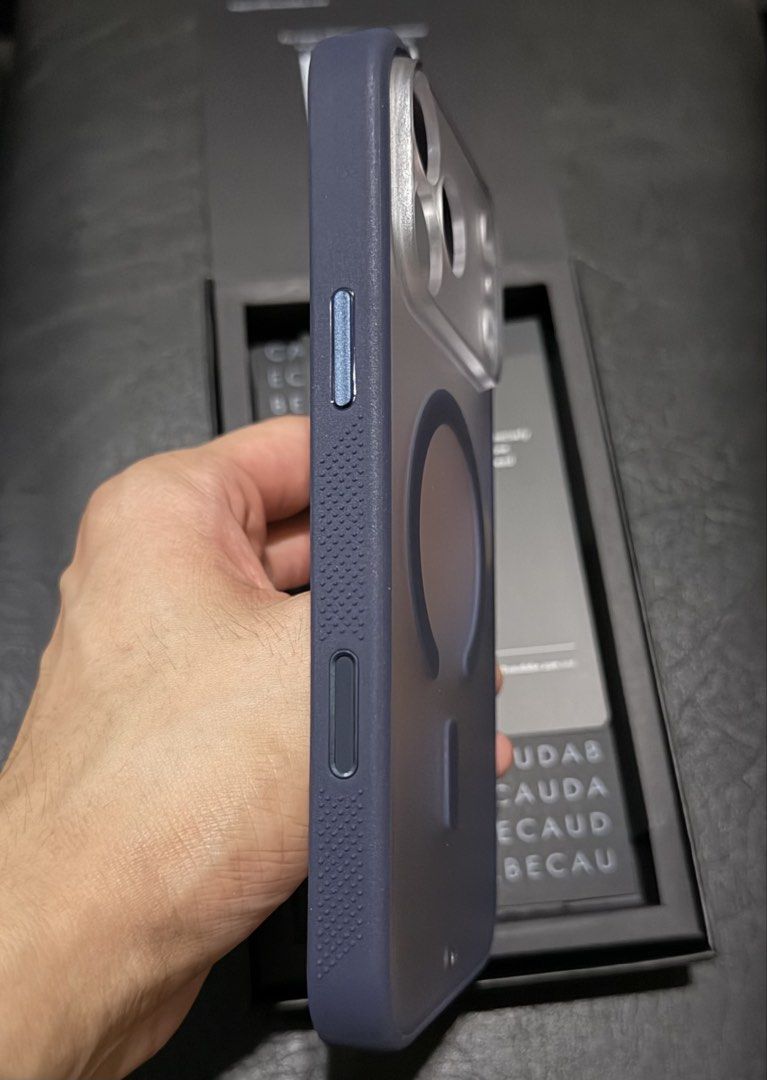 Caudabe Synthesis (Precise) (for iPhone 18 Pro Max) (Category: Cases & Sleeves) located in Quezon City. Submitted by swiftriver_33 (Listing ID 1470423154, Image 3). Description: Unused w/ box On-Hand ($50 + $7 shipping + 2 weeks delivery if ordered from official website) For: iPhone 18 Pro Max (17 Pro Max compatible) Color: Celestial Blue Loc: Banawe, QC 📦 Delivery: Lalamove / Grab (buyer shoulders SF), J&T/LBC (no COD/COP) 📍 No Meetups for now