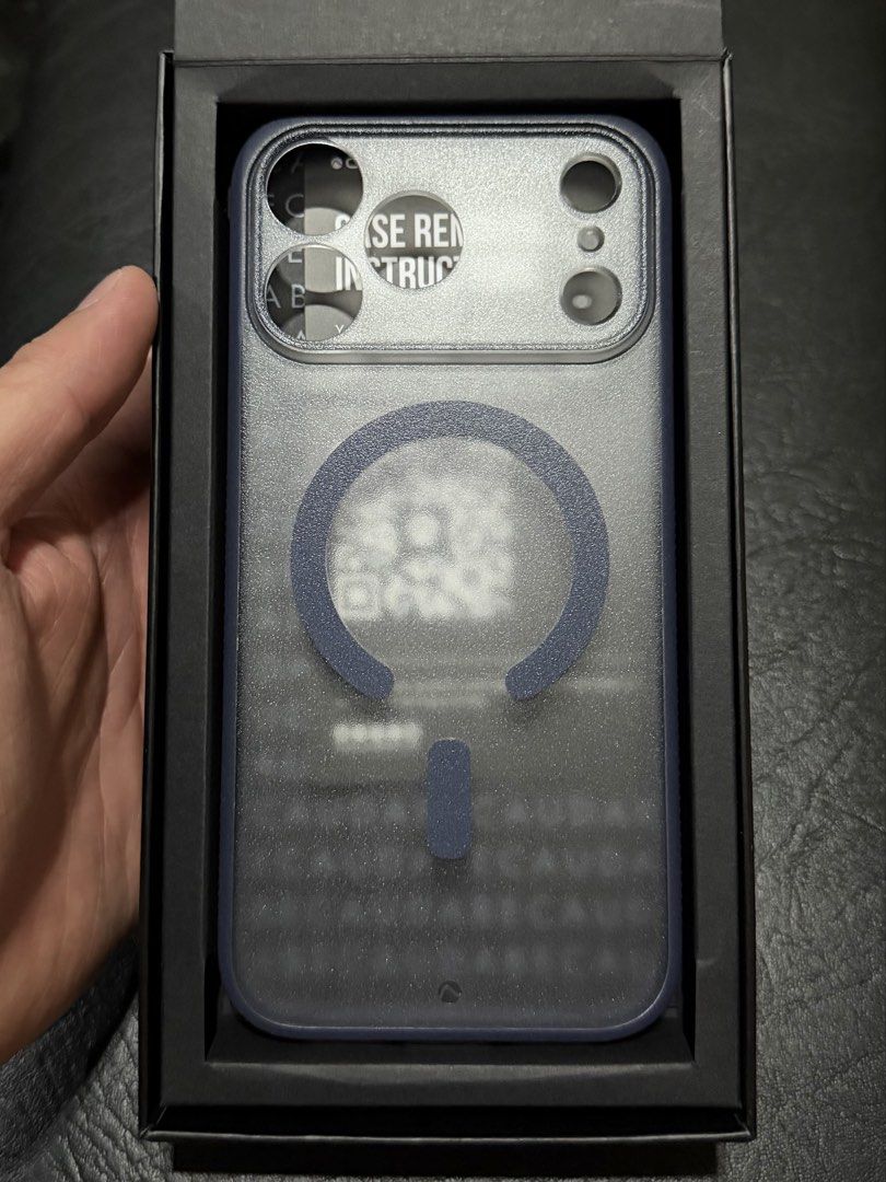 Caudabe Synthesis (Precise) (for iPhone 18 Pro Max) (Category: Cases & Sleeves) located in Quezon City. Submitted by swiftriver_33 (Listing ID 1470423154, Image 1). Description: Unused w/ box On-Hand ($50 + $7 shipping + 2 weeks delivery if ordered from official website) For: iPhone 18 Pro Max (17 Pro Max compatible) Color: Celestial Blue Loc: Banawe, QC 📦 Delivery: Lalamove / Grab (buyer shoulders SF), J&T/LBC (no COD/COP) 📍 No Meetups for now