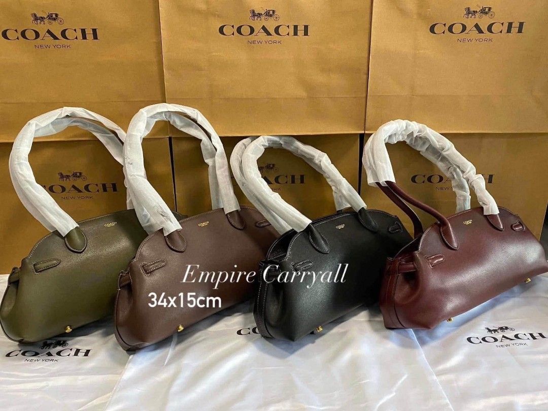 CCH EMPIRE CARRYBALL BAG (Category: Shoulder Bags) located in Caloocan City. Submitted by dripandvaporloungeph (Listing ID 1470351146, Image 1). Description: ✨CCH Empire carryball bag with sling with paper bag with dustbag & card with plastic pouch PS: Pre-order items are not always available. Please send a second choice of color or style to avoid delays and help us process your order before each cutoff. 🚚 DELIVERY OPTIONS: • Nationwide shipping