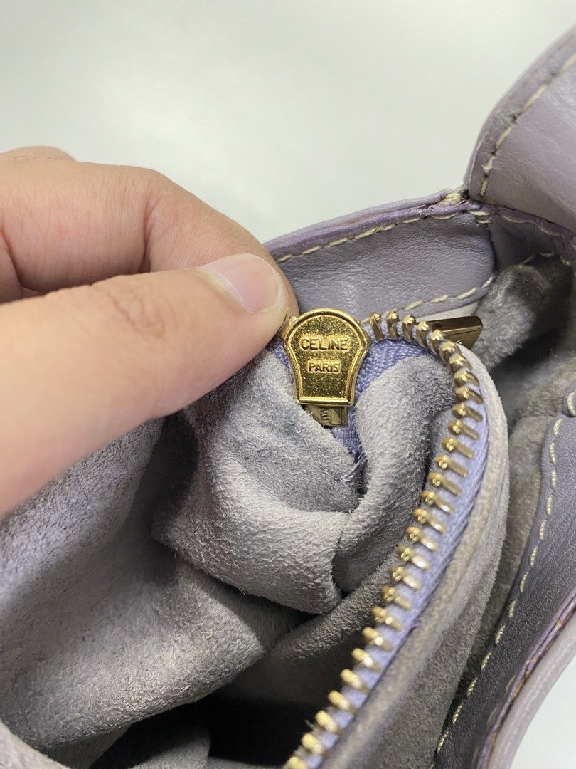 Celine Buckle Leather Shoulder Bag (Category: Luxury Bags & Wallets) located in Calapan. Submitted by chabiiiiiiiiiiiiiii (Listing ID 1470488048, Image 3). Description: Authentic Celine Bag ✔️Legitgrails Certificate Bagong spa Minor flaws.