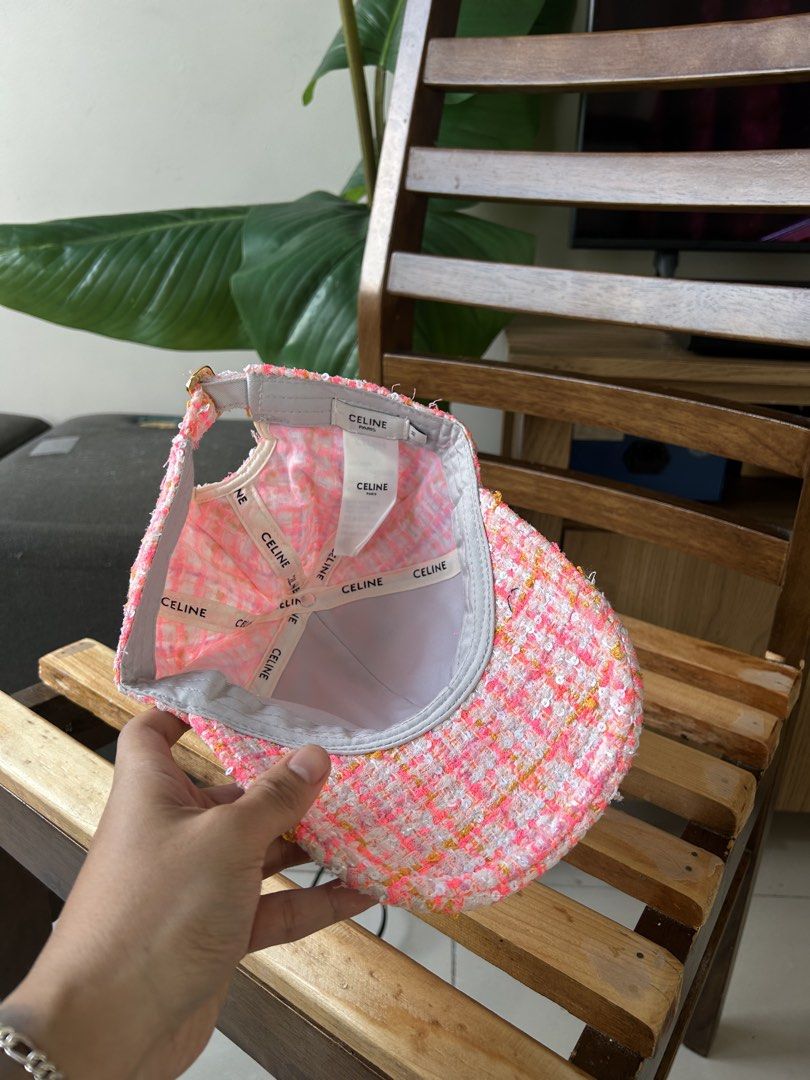 Celine pink cap (Category: Caps & Hats) located in Quezon City. Submitted by flycapsph (Listing ID 1470531549, Image 3). Description: .