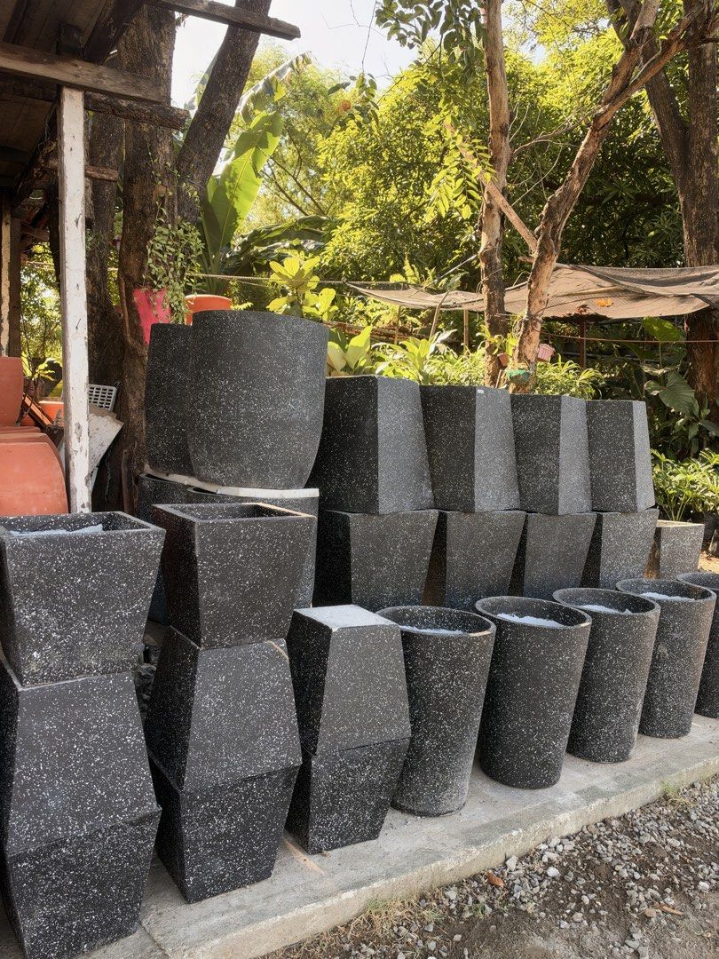 Cement pots & Clay pots (Category: Pots & Planters) located in Paranaque City. Submitted by plants_sale (Listing ID 1470354861, Image 1). Description: .