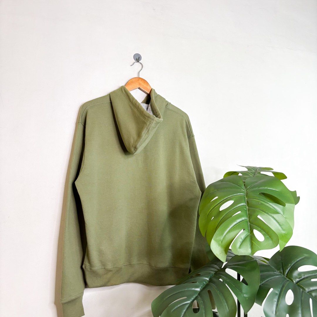 Champion | Hoodie. (Category: Coats, Jackets and Outerwear) located in Manila. Submitted by bypiecesandstories (Listing ID 1470511470, Image 2). Description: Champion | Hoodie. 899 PHP 🧡 Perfect Condition Can Fit — Medium to X Large Dimensions — W 23" L 28" A classic Champion hoodie in an easy-to-style olive green color. Perfect for everyday wear and effortless casual fits. A versatile hoodie you can keep reaching for.. • REMINDERS • — Read the 
