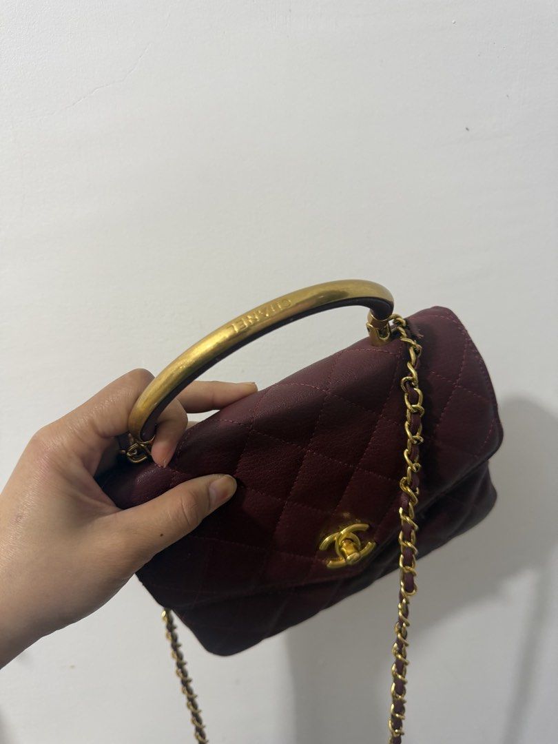 Chanel chain (Category: Cross-body Bags) located in Manila. Submitted by prelovedbyramiah (Listing ID 1470357280, Image 2). Description: no flaws.