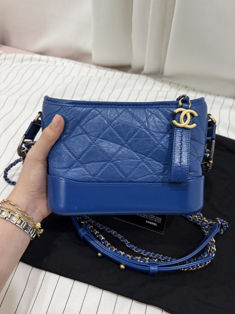 CHANEL GABRIELLE “BLUE” SHOULDER BAG (Category: Luxury Bags & Wallets) located in Manila. Submitted by ac3_03 (Listing ID 1470355755, Image 2). Description: CHANEL GABRIELLE “BLUE” SHOULDER BAG Size Small Complete with Dustbag and Authenticity Card Excellent Condition Php 118,000 📍meetups : manila or cavite .
