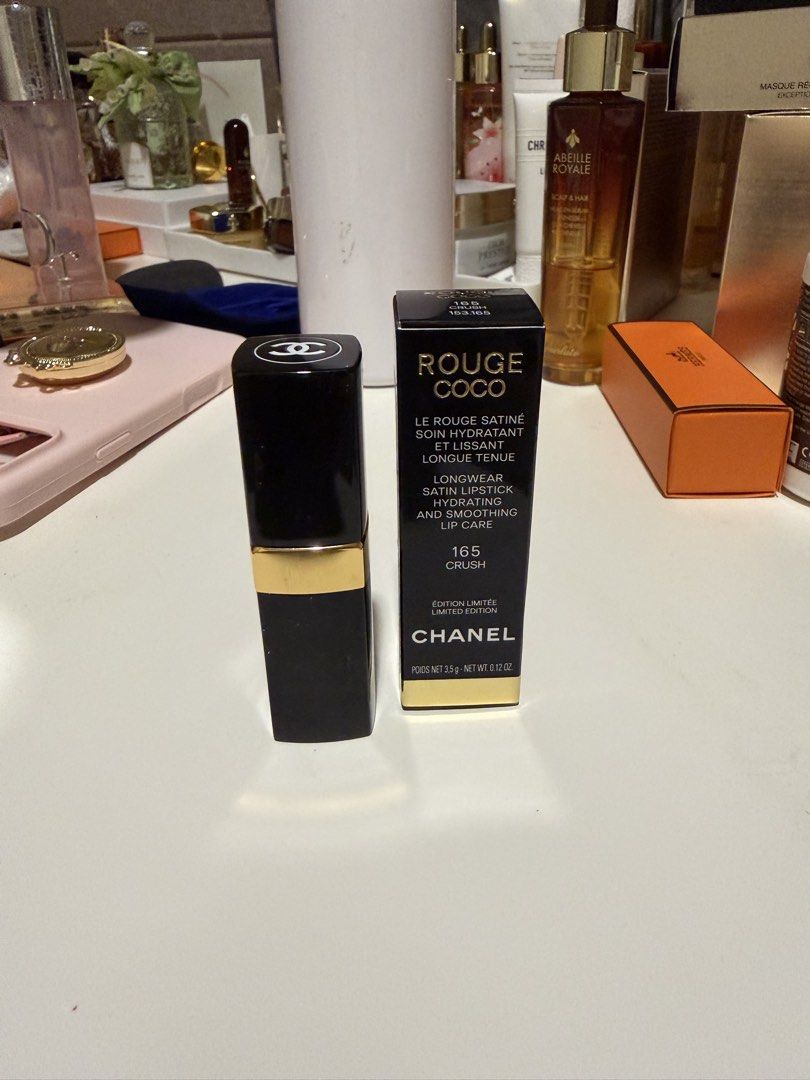 Chanel Rouge Coco - 152 Crush (Category: Makeup) located in Cavite. Submitted by ashhiiiii (Listing ID 1470519231, Image 1). Description: Used once Limited edition Bought at Chanel Greenbelt for like 2,800.