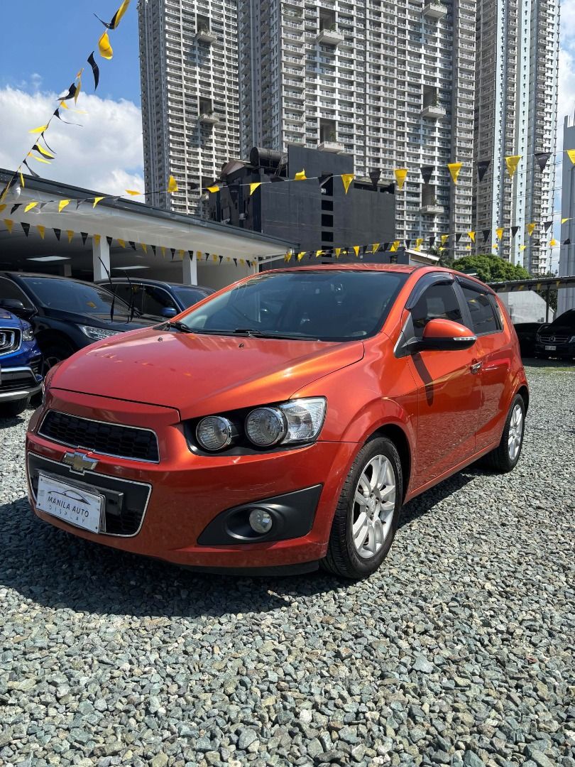 Chevrolet Sonic 1.4 LTZ Hatchback (A) (Category: Used Cars) located in Pasig City. Submitted by pureocean-057512 (Listing ID 1470392614, Image 3). Description: 2015 CHEVROLET SONIC LTZ HATCHBACK AUTOMATIC TRANSMISSION Downpayment: ₱74,700 ✅ ZERO PROCESSING UNTIL NOV 13&14 ONLY ✅ ⚠️ LIMITED SLOTS ONLY ⚠️ Orange 53tkms mileage Automatic transmission Gasoline engine 1 ending plate PLEASE CALL HANNAH: 0961.581.3937 𝐒𝐡𝐨𝐰𝐫𝐨𝐨𝐦 𝐥𝐨𝐜𝐚𝐭𝐢𝐨𝐧: 