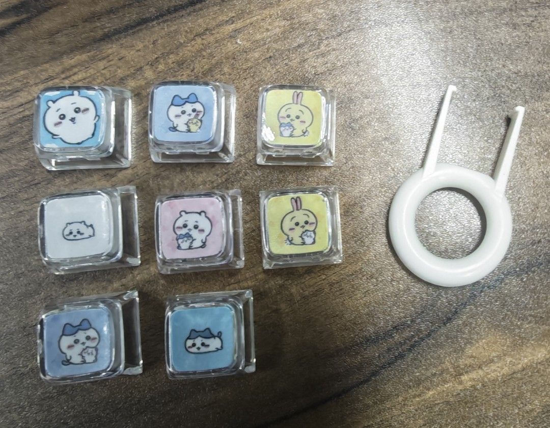 Technology Pattern Ith Cpu Chiikawa Anime Character Mechanical Keyboard Keycaps Set with Puller ...