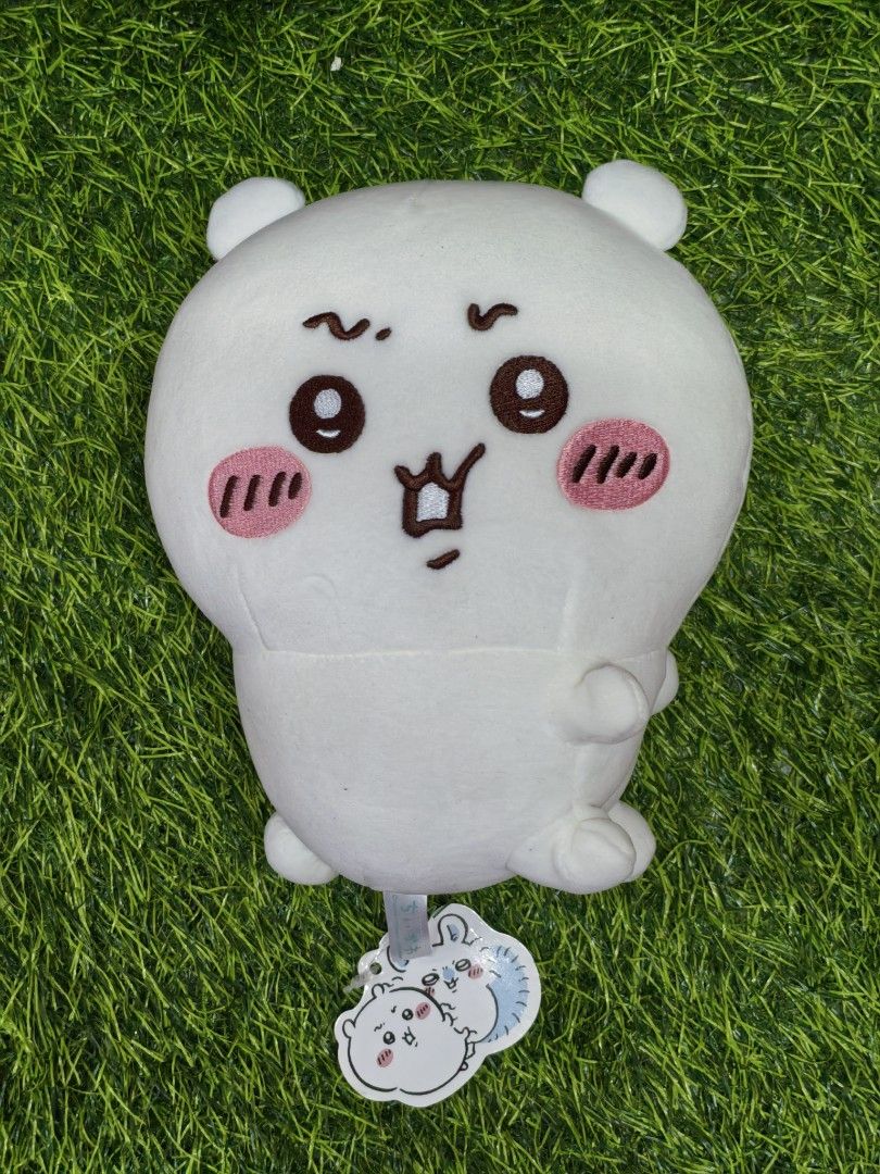 Chiikawa Usagi plush toy soft doll (Category: Plushies & Soft Toys) located in Paranaque City. Submitted by furugiyafinds (Listing ID 1470449616, Image 1). Description: - Character: Usagi (Chiikawa) - Color: Clean White - Size: Medium (Very huggable) - Material: Super soft fabric with fluffy texture - Condition: Brand new with original cardboard tag and bottom fabric tag - Features: Embroidered facial details and cute pink cheeks.