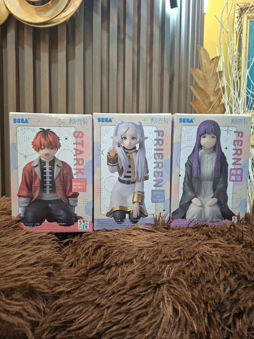 Chokonose Frieren set (Category: Figurines & Statues) located in Quezon City. Submitted by jordump (Listing ID 1470391797, Image 2). Description: Mint in Box (MiB) - Sealed w/clampshell‼️.