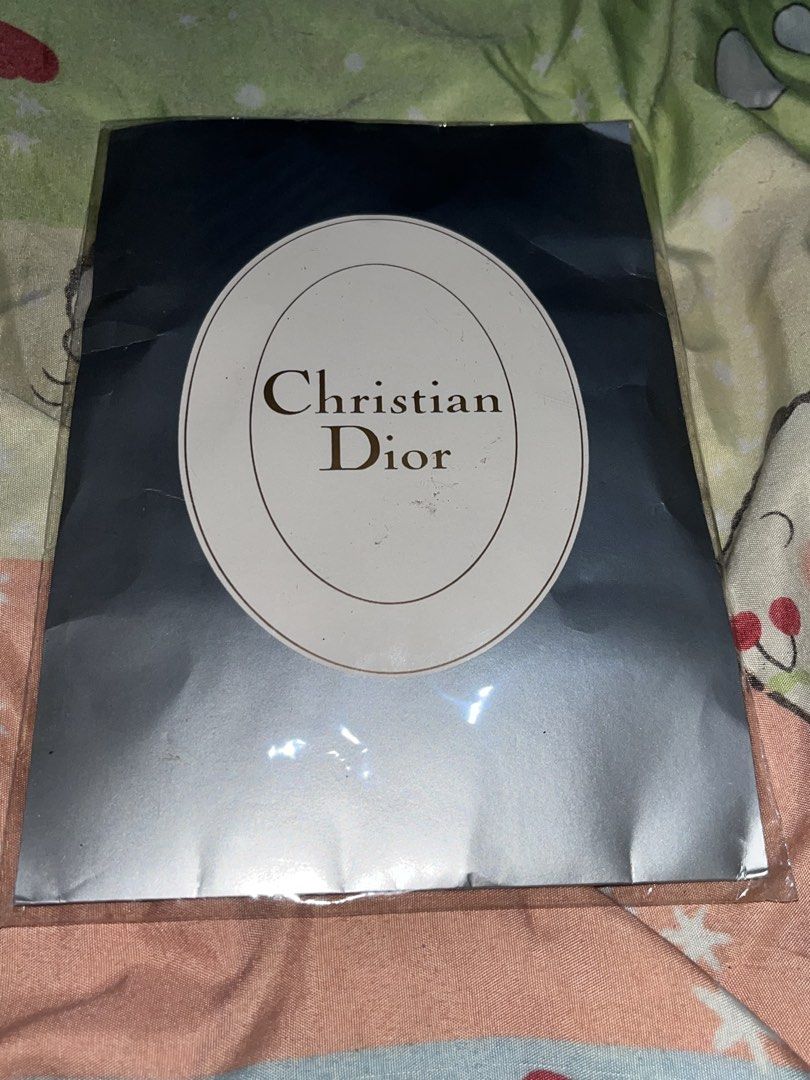 Christian Dior Support Type Pantyhose Size M (Category: Undergarments & Loungewear) located in Manila. Submitted by noctischarms (Listing ID 1470498332, Image 2). Description: Christian Dior support type pantyhose in size M. Includes two additional packs of Gunze stockings in M-L size. Unopened packaging, christian dior - 150 others - 95.